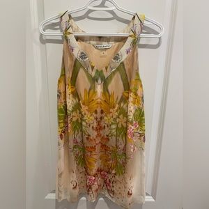 Bianca Nygard floral tank top.